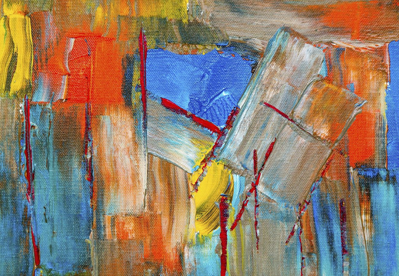 Free bold abstract painting background