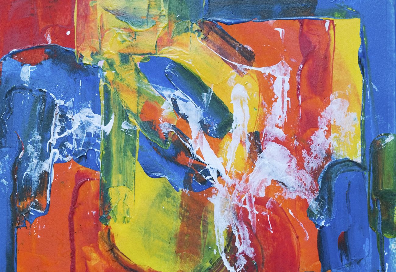 Abstract art canvas
