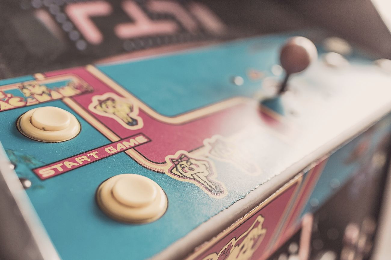 Free close-up of video game